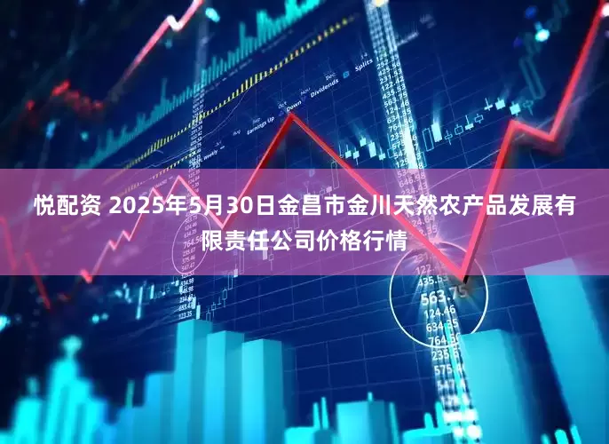 悦配资 2025年5月30日金昌市金川天然农产品发展有限责任公司价格行情