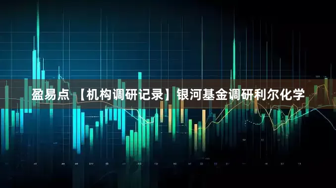 盈易点 【机构调研记录】银河基金调研利尔化学